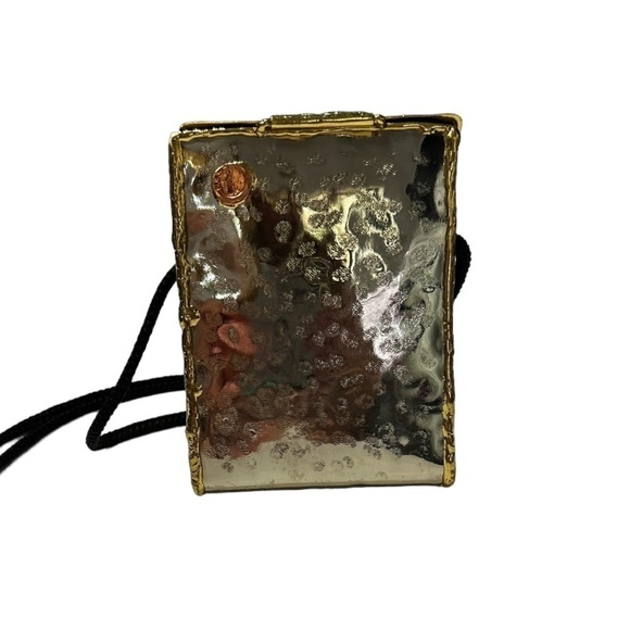 Lunacy Designs Mixed Metal Angel Vintage Crossbody Mini Bag - Picture 10 of 14